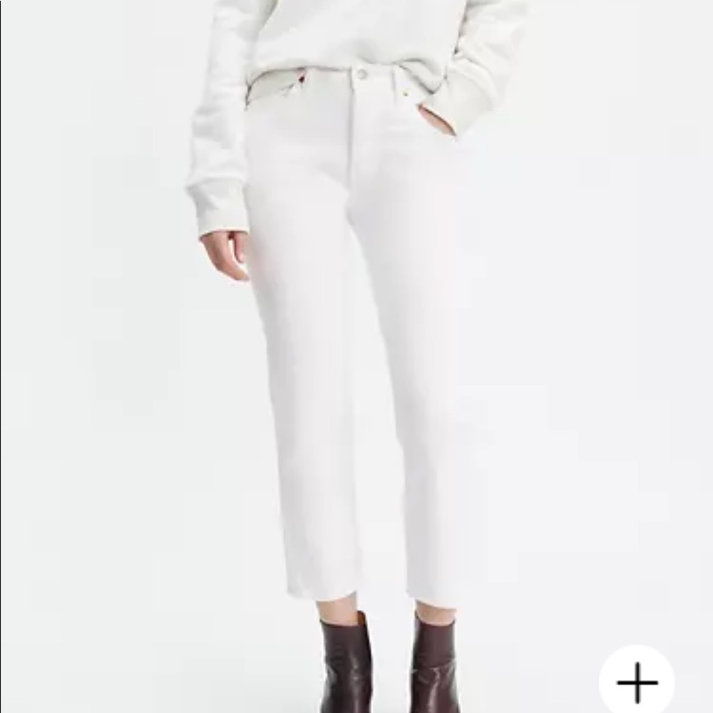LEVI’S - 501 Original Jeans - White - New